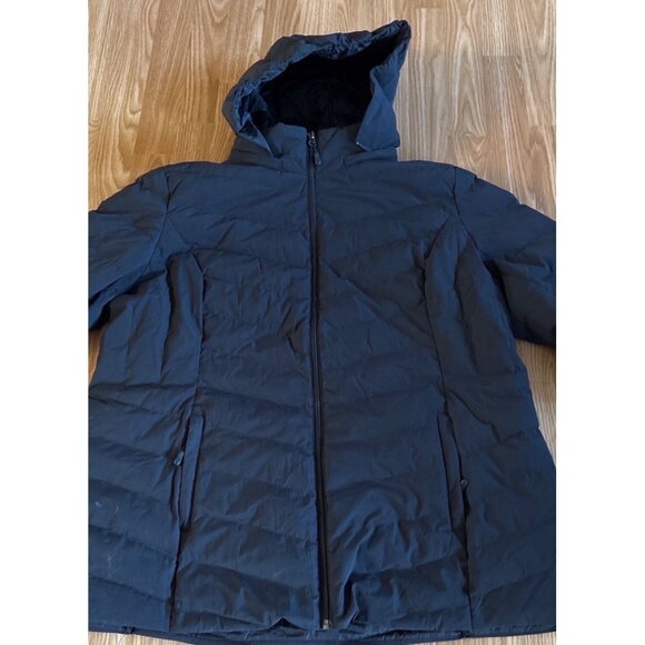 32° HEAT Puffer Jacket Mens XXL Hooded Black Coat Winter NWOT - Picture 6 of 9